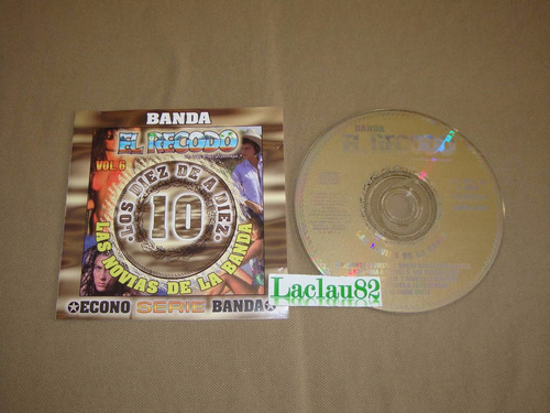 Banda El Recodo Los Diez De A Diez Vol 6  Masterstereo 99 Cd