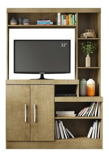 Rack Tv Modular Led Lcd Muebles Living 616 Seul