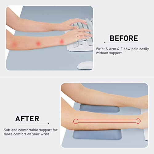 Apoyabrazos Leolee Para Escritorio, Reposamuñecas Ergonómico
