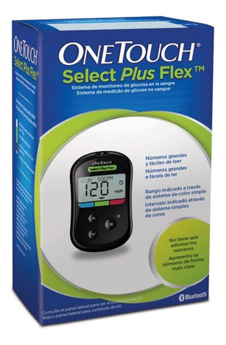 Medidor De Glucosa Completo Onetouch Select Plus Flex