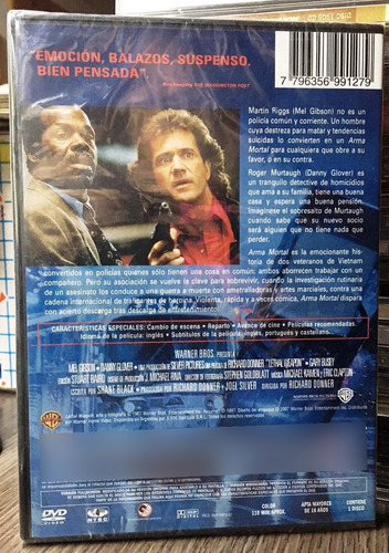 Arma Mortal 1 - Lethal Weapon 1 (1987)