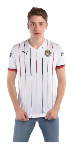 Playera Chivas Puma 703882 01 Blanca Hombre Cuotas sin inter s