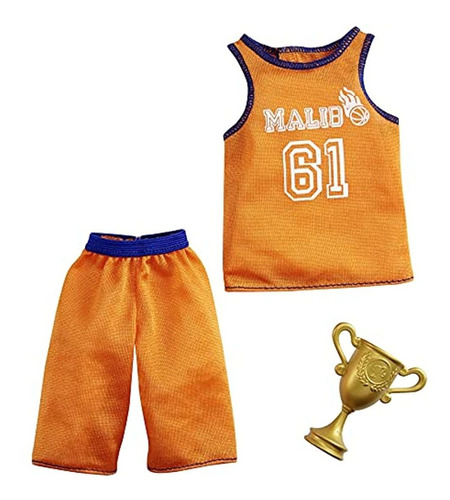 Ropa Para Muñecas Barbie Ken Baloncesto Moda Pack