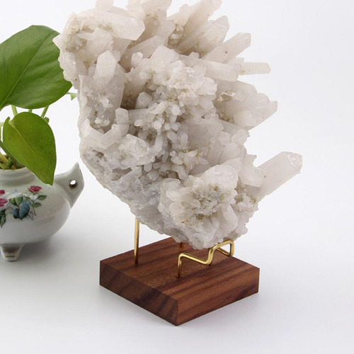 Soporte De Exposición Mineral Geode Crystal Ball Ball
