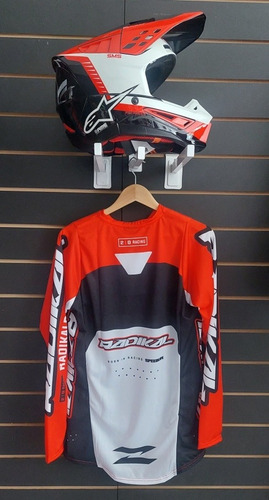 Imagen 4 de 5 de Jersey Mx Radikal Concept 2.0 Rojo-2023- Allmotors Online-