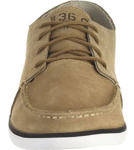 Zapatos N uticos Tribord Piel Resistente Al Agua Beige Playa