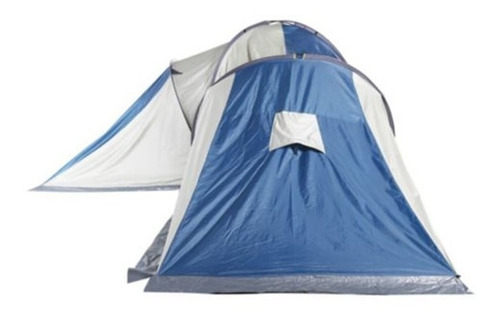 Carpa 9 Personas 3 Dormitorios Con Doble Techo Living Bolso