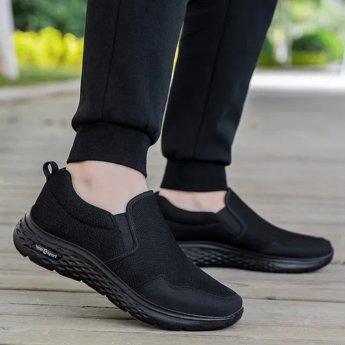 Zapatos Tenis Negros Mujer Y Hombres Pie Diabetico Cómodo