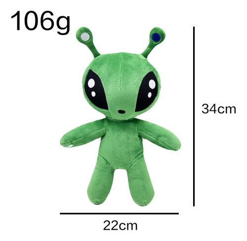 Nuevo Producto Aftonsparv, Peluche Alienígena Verde, Estilo