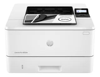 Impresora Laser Mono Hp 4003dw Color Blanco