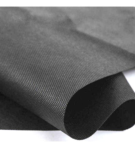 Tnt 40g 10 Metros Cor Preto Para Forrar Móveis Artesanato Lisa