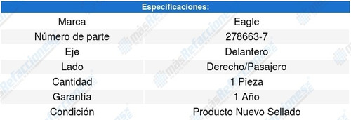 Base Amortiguador Delantera 206 Xs L4 1.4l 00-09 6527214