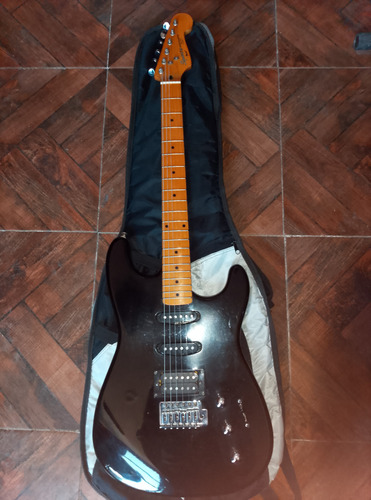 Guitarra Fender Squier Ii Made In Korea Diestro Negro Maple (Usado)