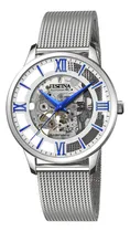 Comprar Reloj Festina Hombre Acero Tejido Zafiro Automatico Skeleton F20534\u002F1