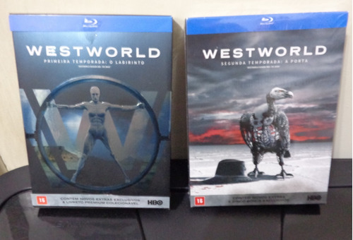 Coleção Westworld Blu-ray 1º E 2º Temporadas Em Mãos Em Sp