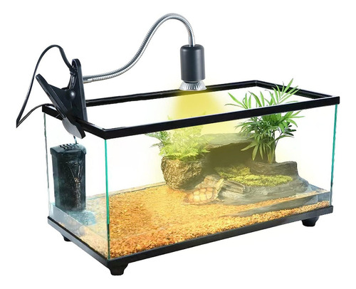 Foco Calor Para Reptiles Tortugas Lámpara Uva Uvb 50w