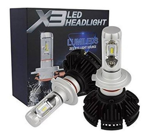 2 Focos Hyper Led X3 Lumiled H1 H3 H7 H11 9005 9006 12000 L