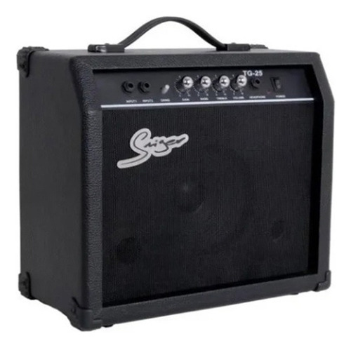 Amplificador Guitarra Eléctrica 25w Smiger Color Negro