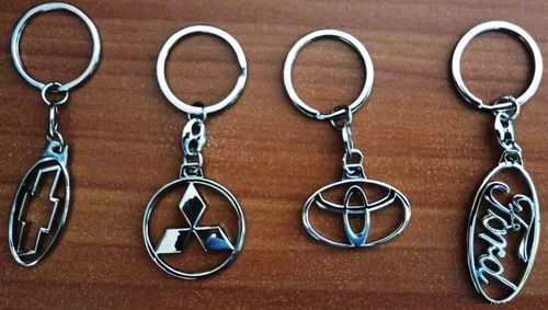 Imagen 7 de 9 de Llavero Metálico Logos Autos