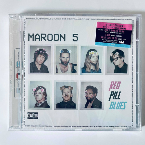 Maroon 5 - Red Pill Blues Deluxe Edition 2cds Nuevo