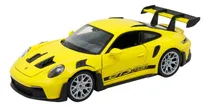 Comprar Porsche 911 Gt3 Rs Escala 1:24 Welly Amarillo S\u002Fcaja