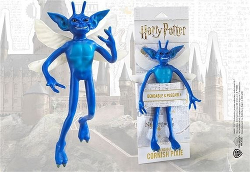 Figura Duendecillo Azul Harry Potter Original ,cornish Pixie