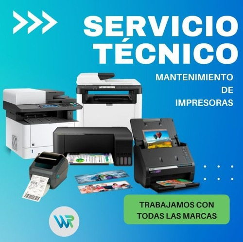 Servicio Técnico Impresoras Hp Epson Brother Samsung Xerox