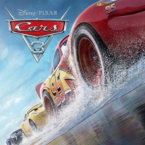 Película Dvd Cars 3 + Br Cine Animada Monito Disney Infantil