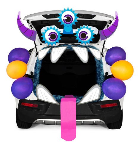 Kit De Decoracion De Monstruo Para Coche Garaje Halloween