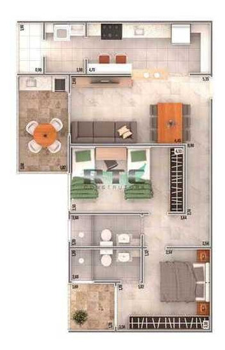 Imagem 9 de 12 de Ref 1086 Apartamento Com Apenas 30 Mil De Entrada !!!