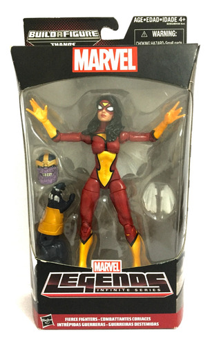 Marvel Legends Spider Woman Thanos Baf