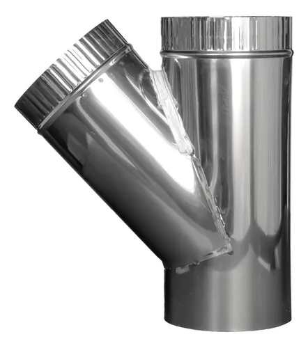 comprar Ramal En Y De 125mm Acero Inoxidable Calefactores Estufas