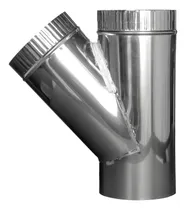 Comprar Ramal En Y De 125mm Acero Inoxidable Calefactores Estufas