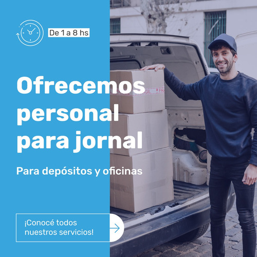 Imagen 4 de 6 de Personal Eventual Para Jornal , Carga Y Descarga