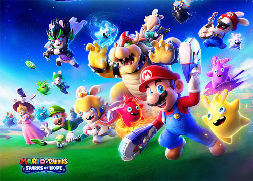 Superpôster Super N - Mario + Rabbids: Sparks Of Hope, De Editora Europa. Editorial Europa, Capa Mole Em Português