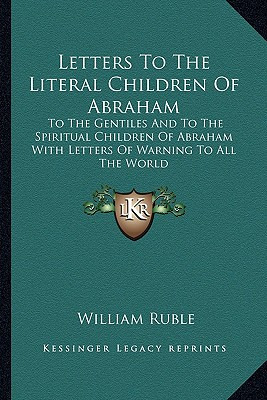 Libro Letters To The Literal Children Of Abraham: To The ...