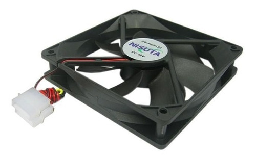 Cooler Pc Gabinete Nisuta 120mm 12v Ns-fan120 Buje