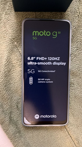 Motorola G51 5g 128 Gb Dorado 4 Gb Ram (Usado)