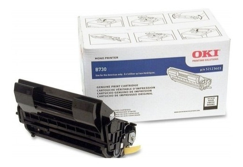 Toner Okidata B730 Negro 52123603 Nuevo, Original, Oferta!