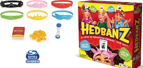 Juego De Mesa Hedbanz Familia Refresh Adivina Lo Que Soy