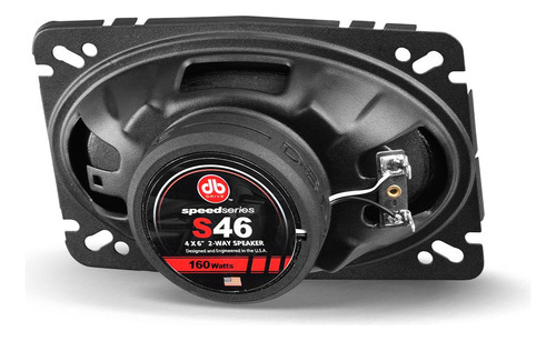 Bocinas Coaxiales Db Drive S46 55w Rms 4x6 Pulgadas 2 Vías