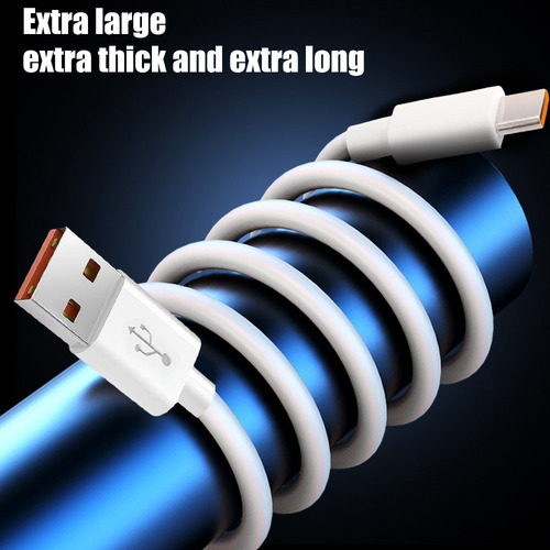 - Cable De Datos De Carga Tipo C Extralargo