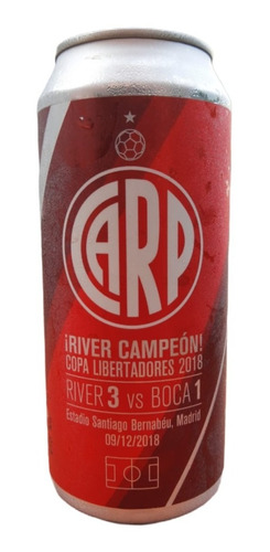 Cerveza Artesanal River Campeon Libertadores 09 Diciembre 18