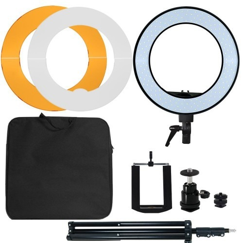 Imagen 4 de 4 de Anillo Led Para Fotografia O Maquillaje + Tripode