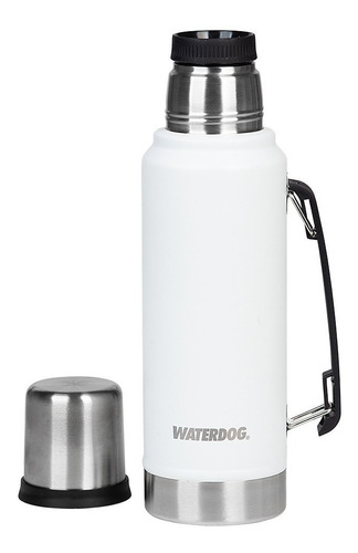 Termo Acero Inox Ombu1000 Manija Tapon Cebador 360° Waterdog
