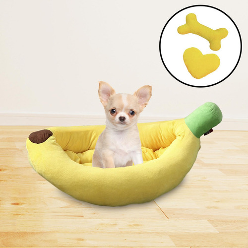 Cama Para Perros Con Cojín Para Cachorros En Forma De M