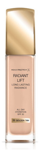 Base Hidratante Max Factor Radiant Lift Spf30 Tono 77goldent