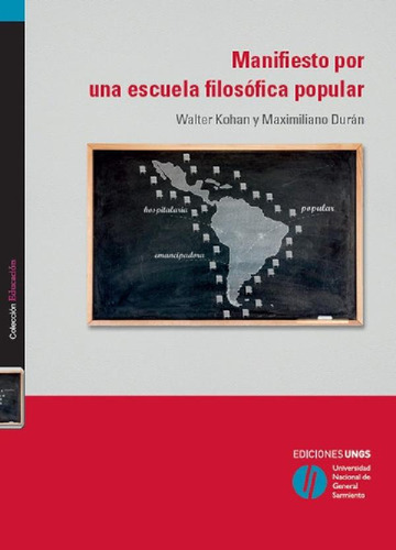 Libro - Manifiesto Por Una Escuela Filosofica Popular - Koh