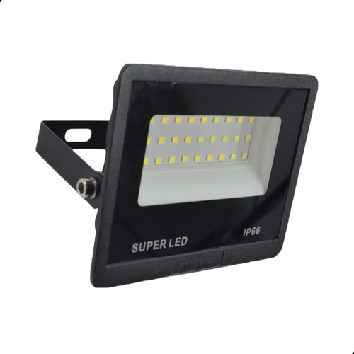 Kit 5 Refletor Led 50w 6500k Holofote Prova D Água Ip66