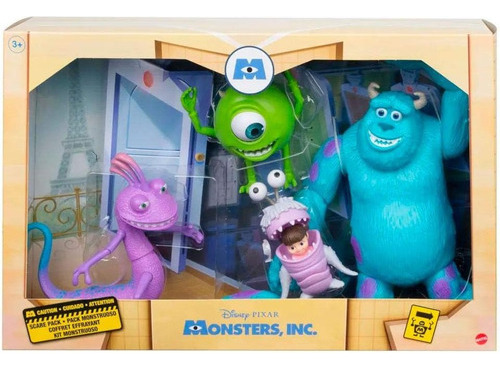 Brinquedo Bonecos Conjunto Pixar Monstros S.a. Disney Mattel